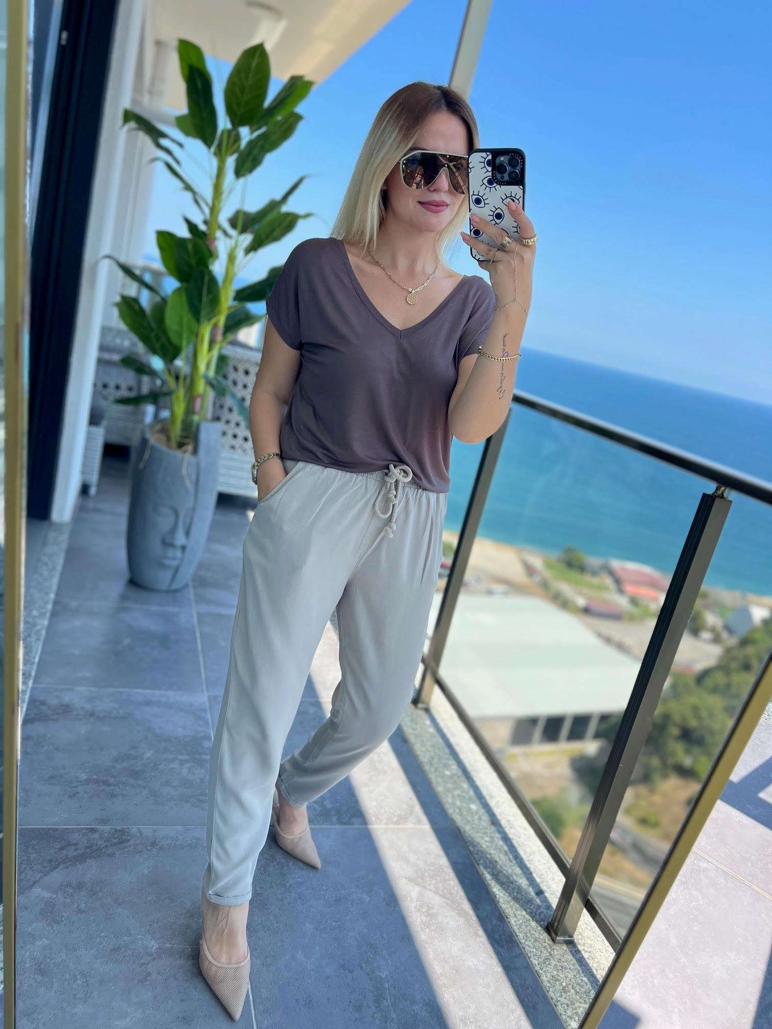 5285  Tensel Pantalon TAŞ