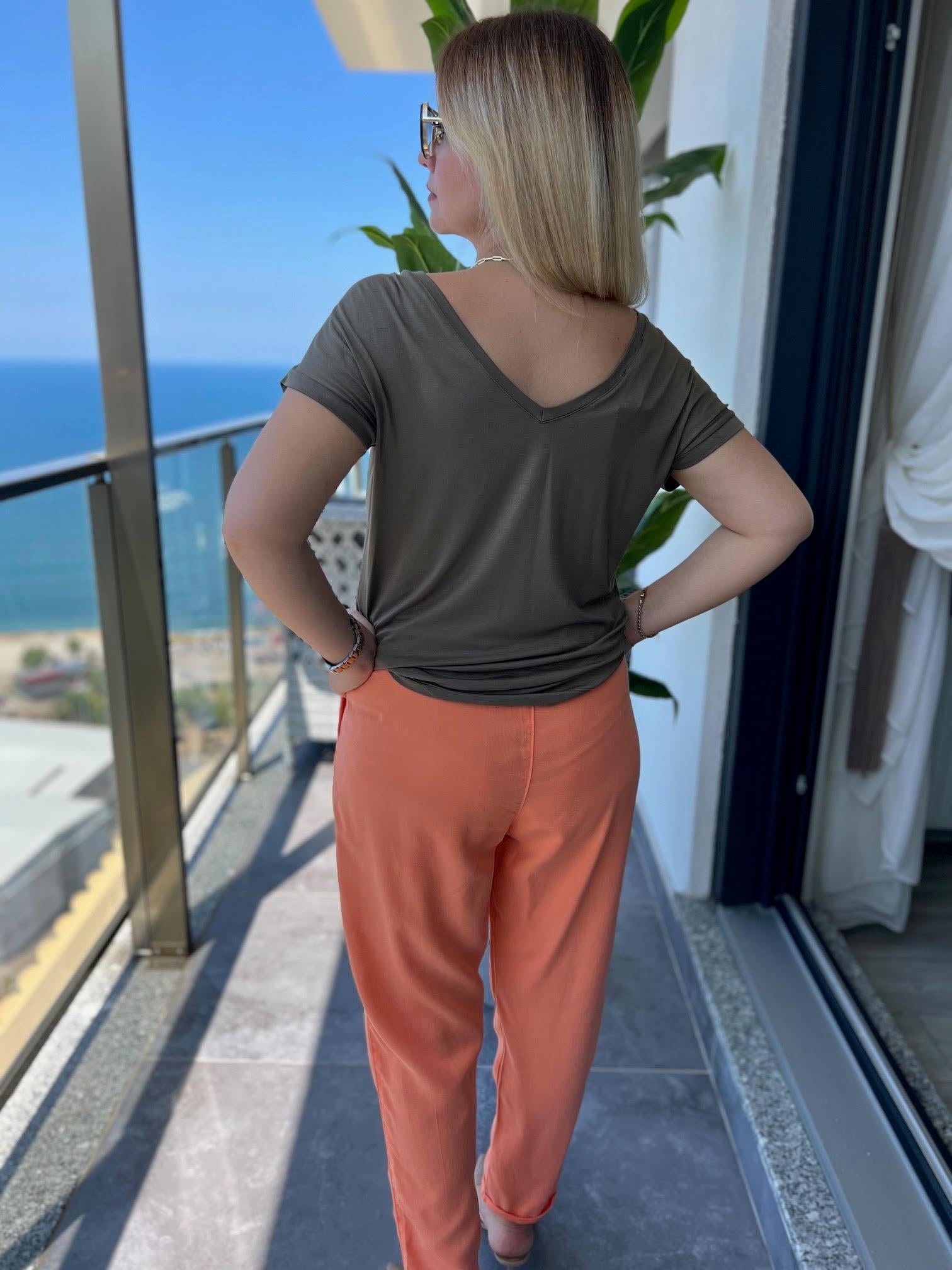 5285  Tensel Pantalon TURUNCU