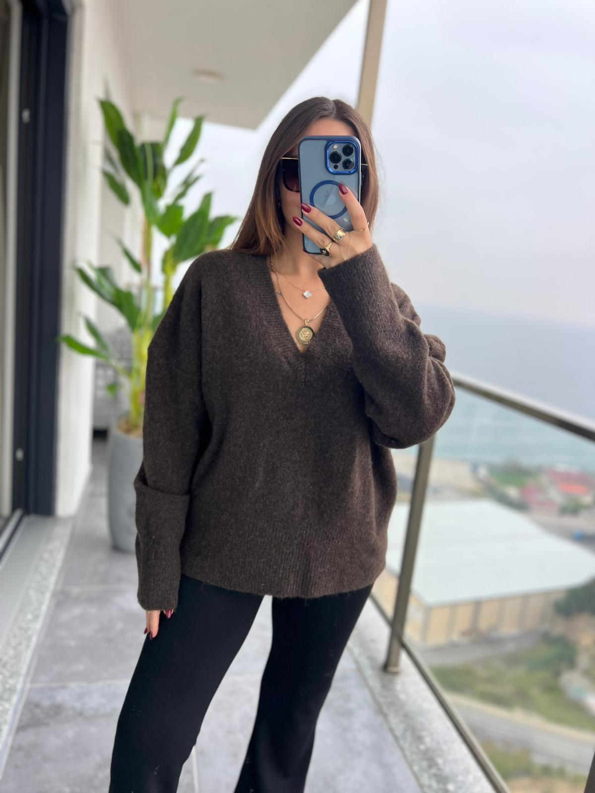 5400 V Yaka Osla Kazak KAHVE
