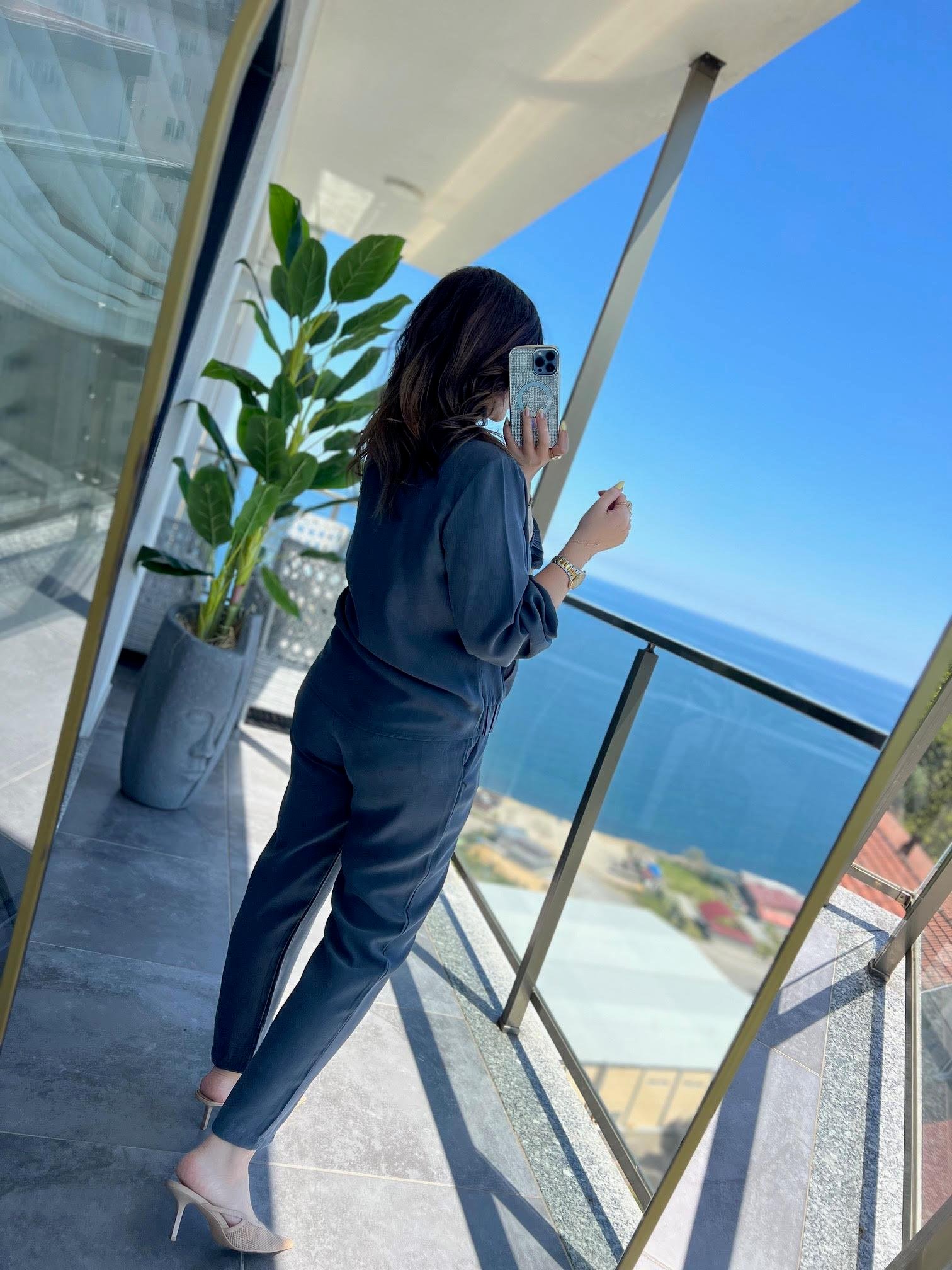 7132 Tencel Takım GRİ