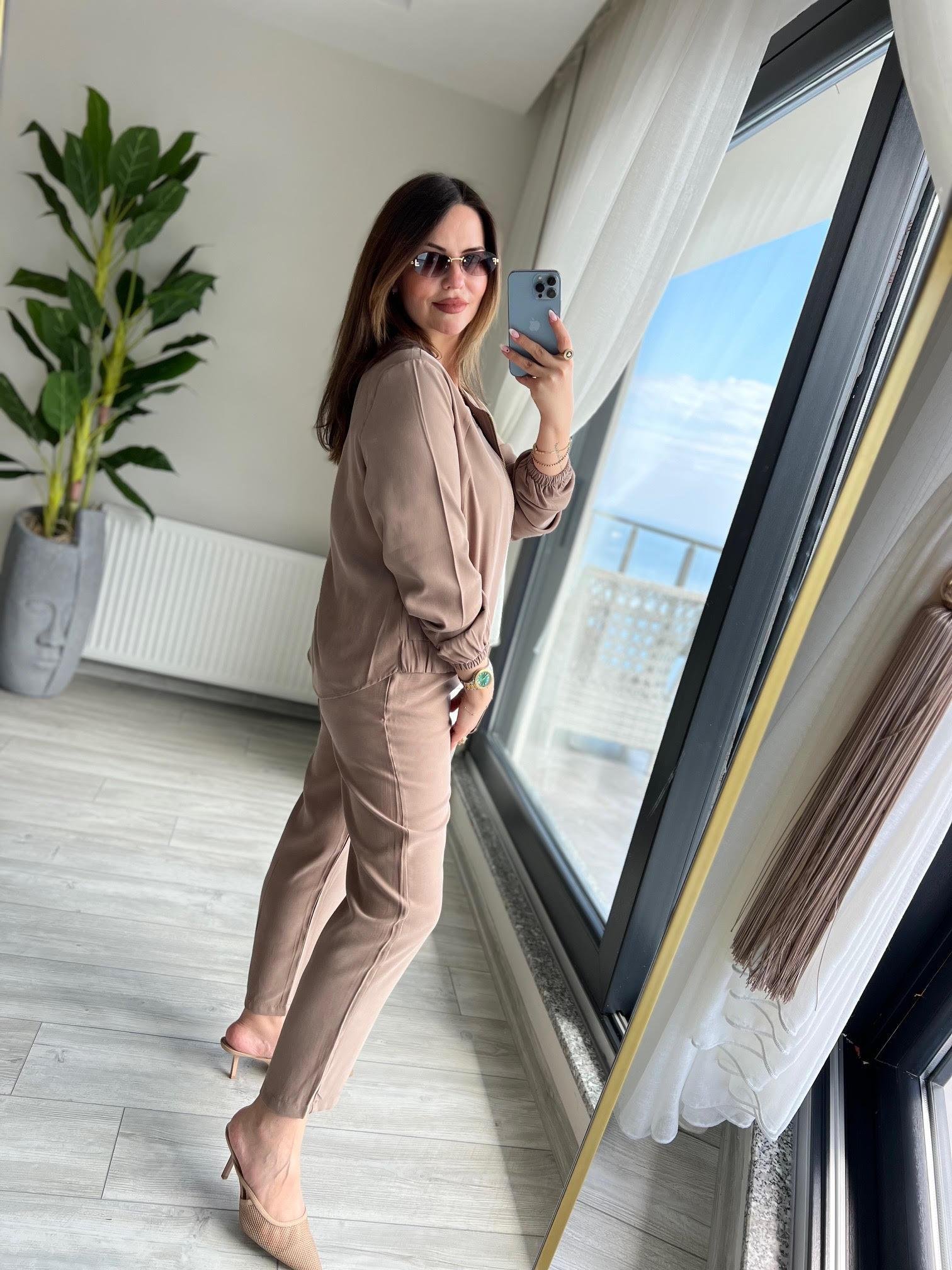 7132 Tencel Takım KAHVE