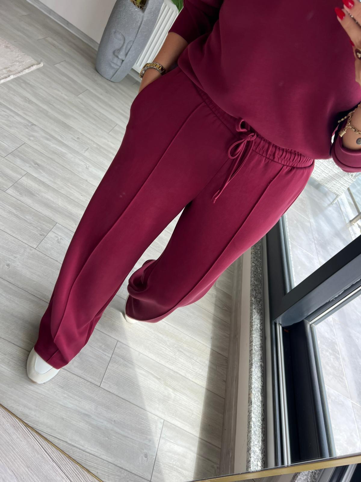 7281 Omuz Detay Takım BORDO