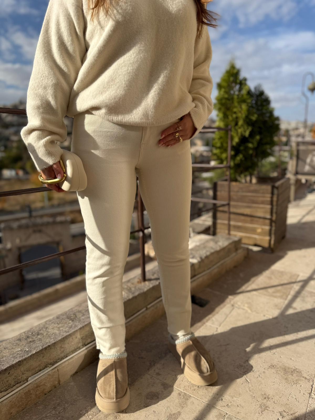 764 Mom Fit NATUREL