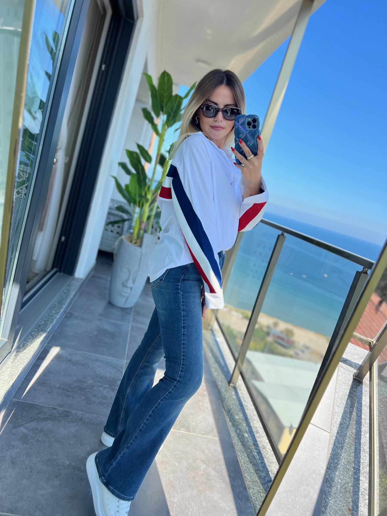 7741 İspanyol Pantalon MAVİ