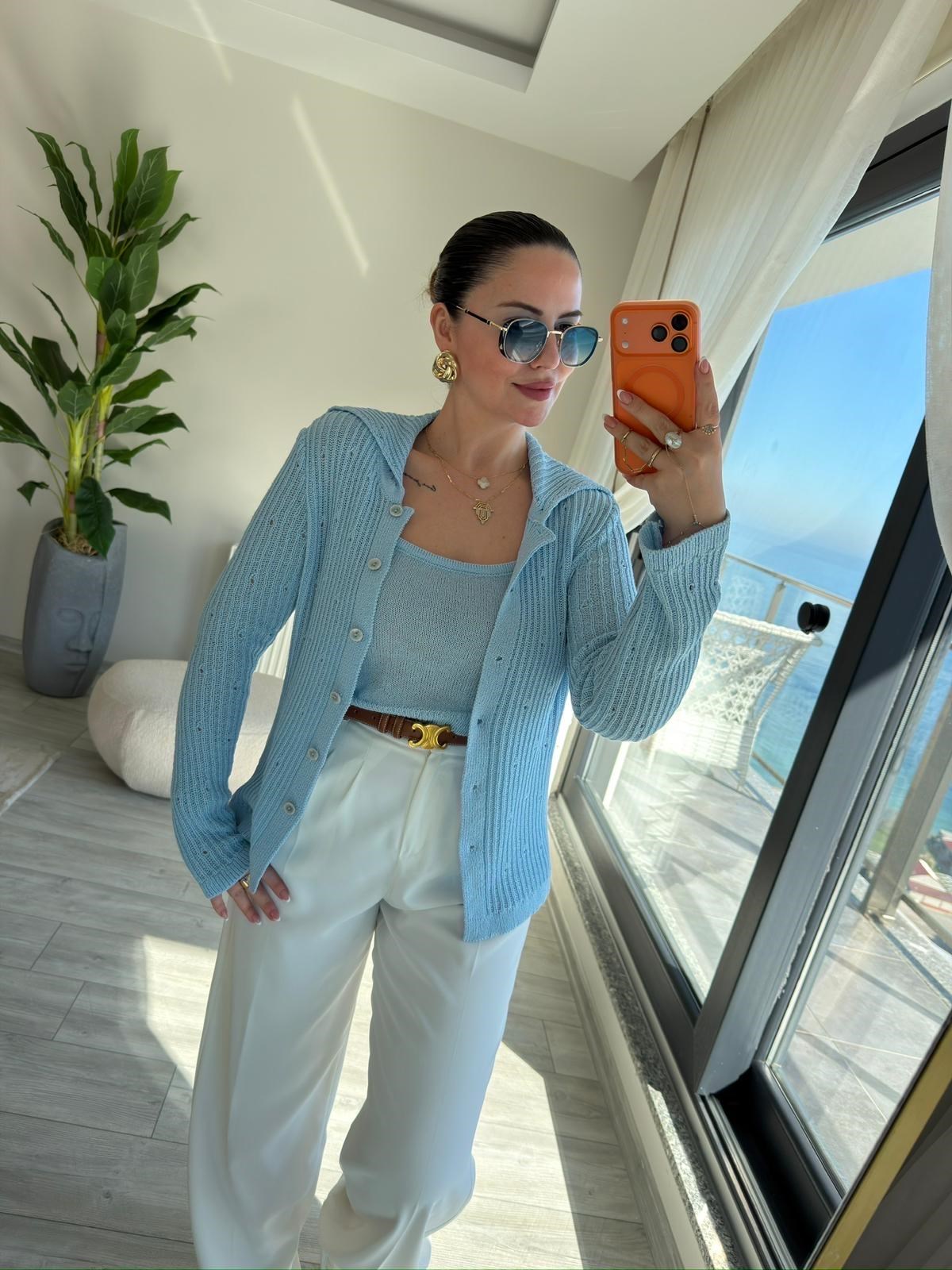 7813 Atletli İkili Takım BEBE MAVİ