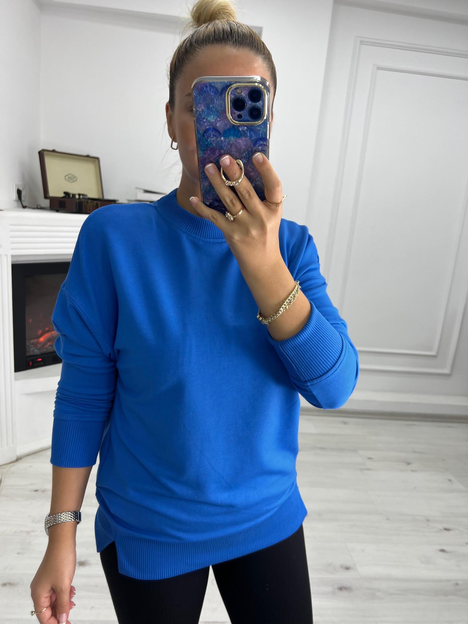 9002 Mari Düz Sweat SAKS