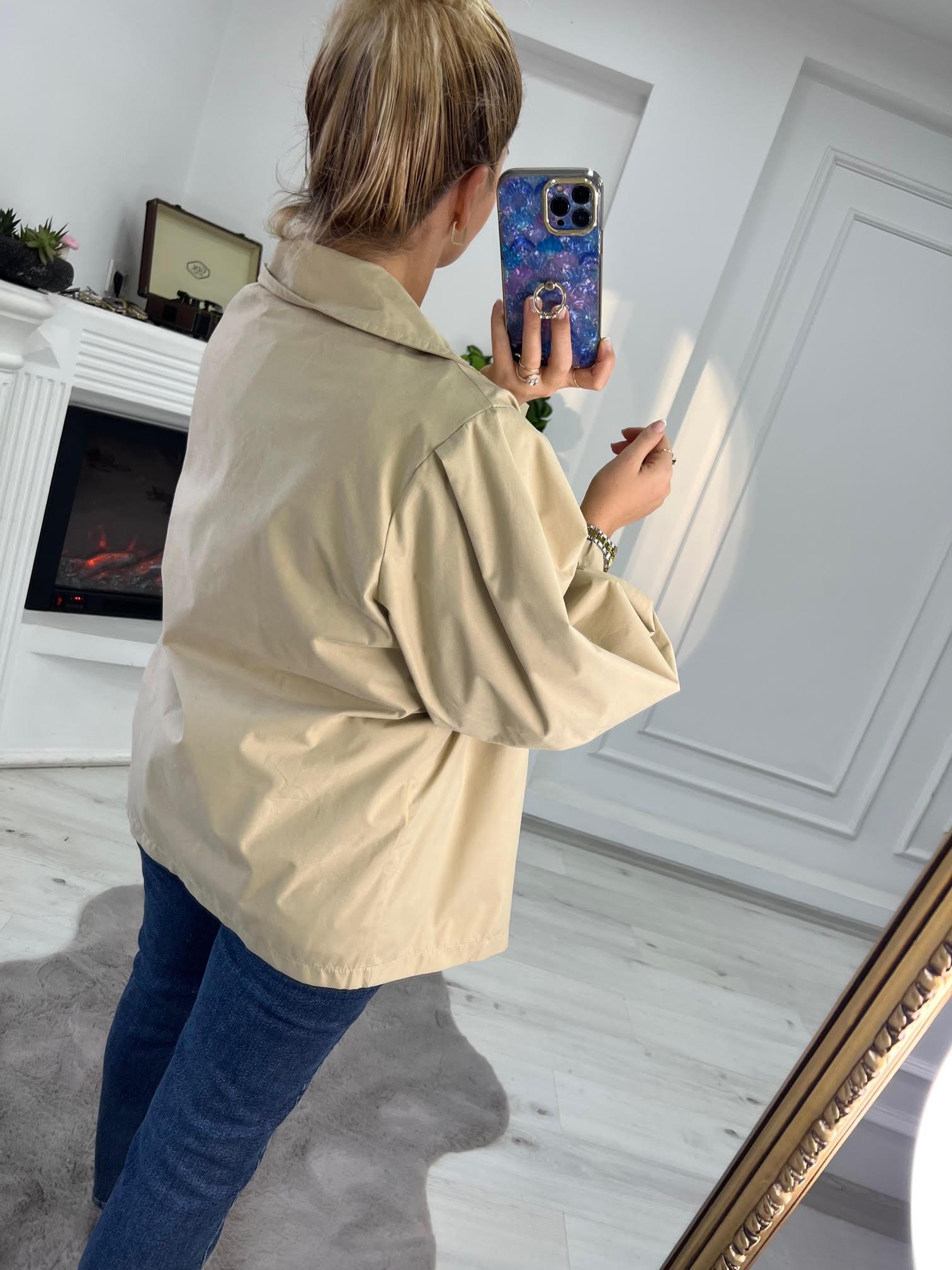 9279 Owersize Ceket CAMEL