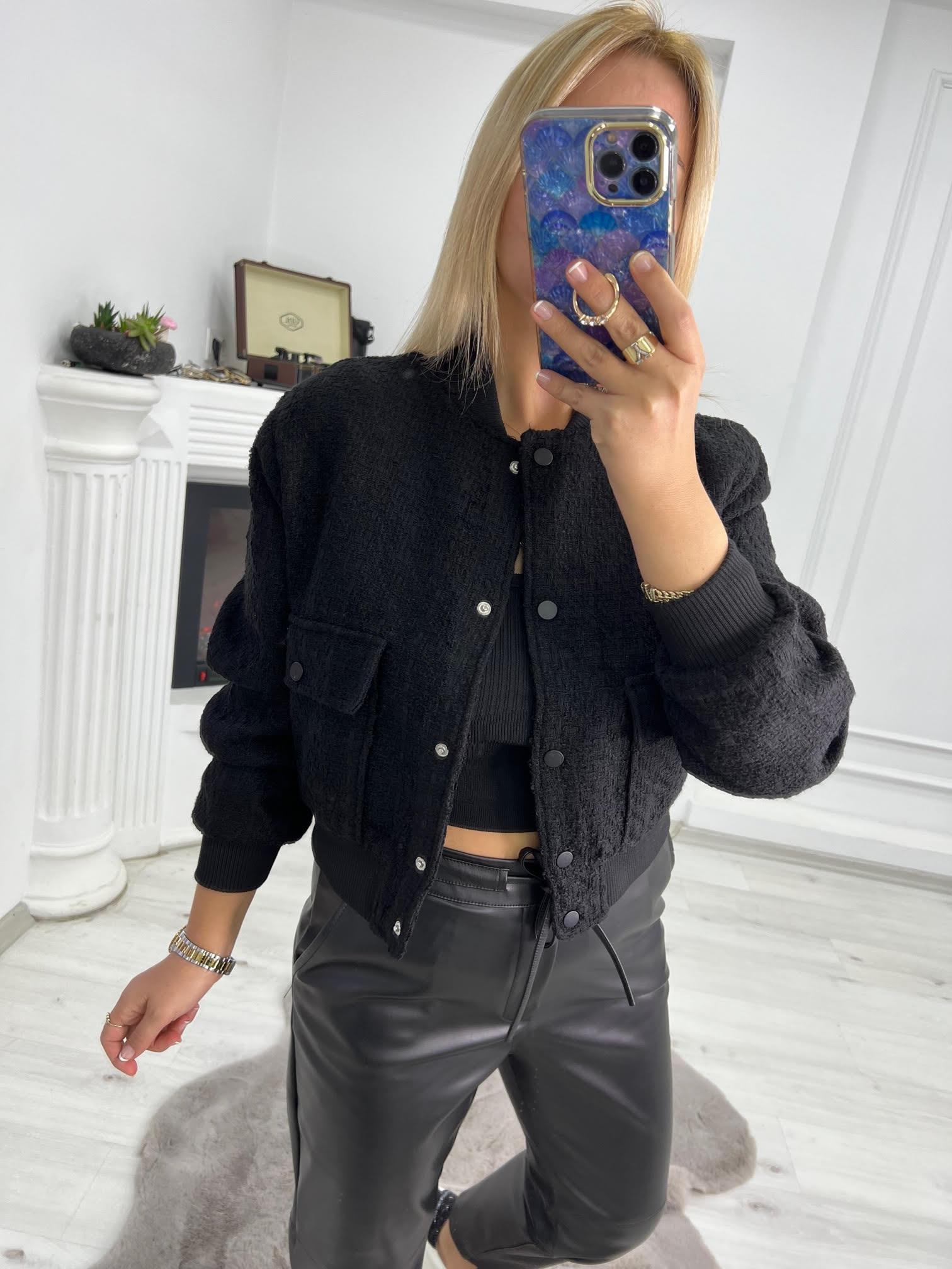 9346 Chanel Ceket SİYAH