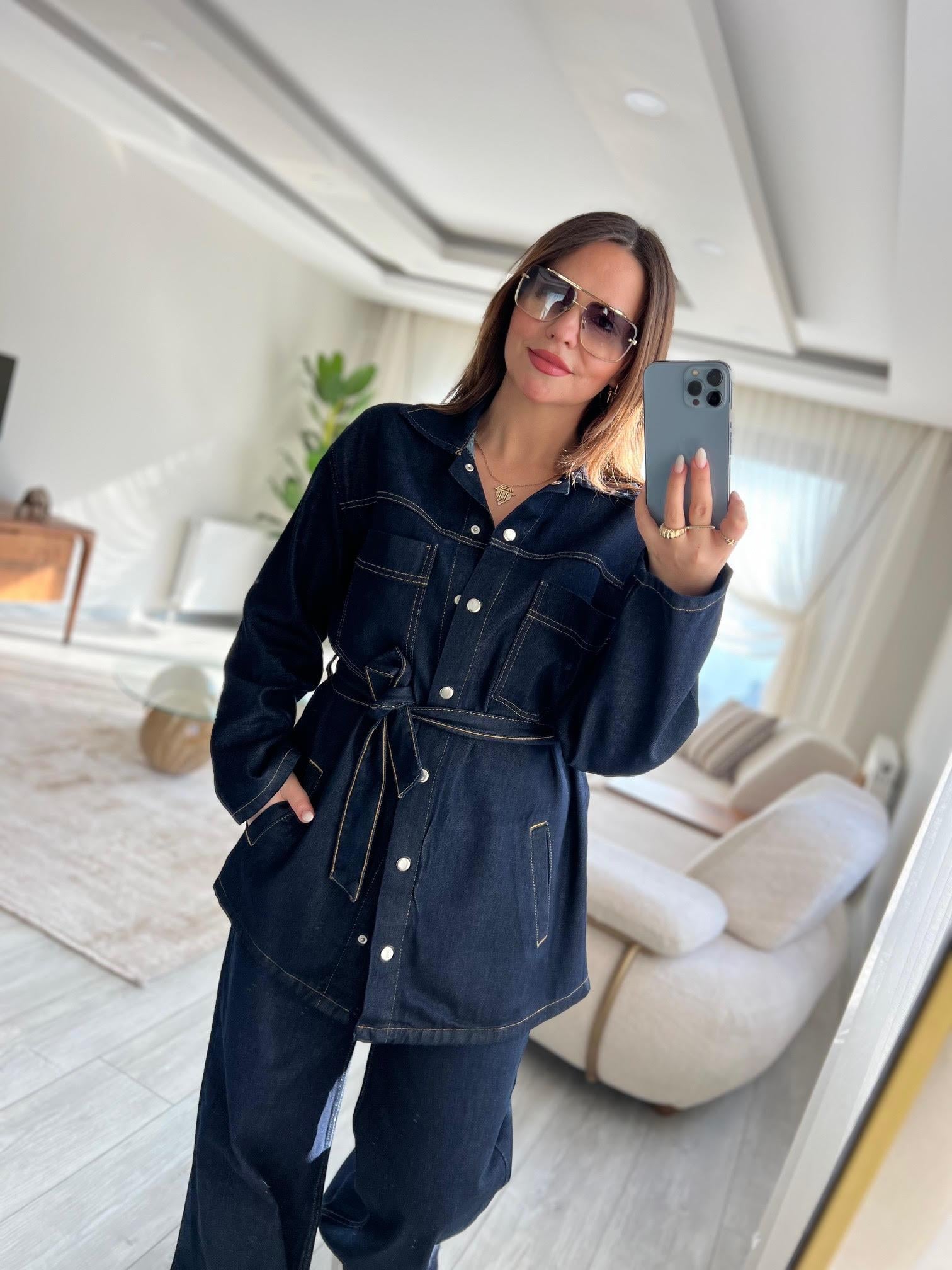 9667 Gömlek Ceket LACİVERT