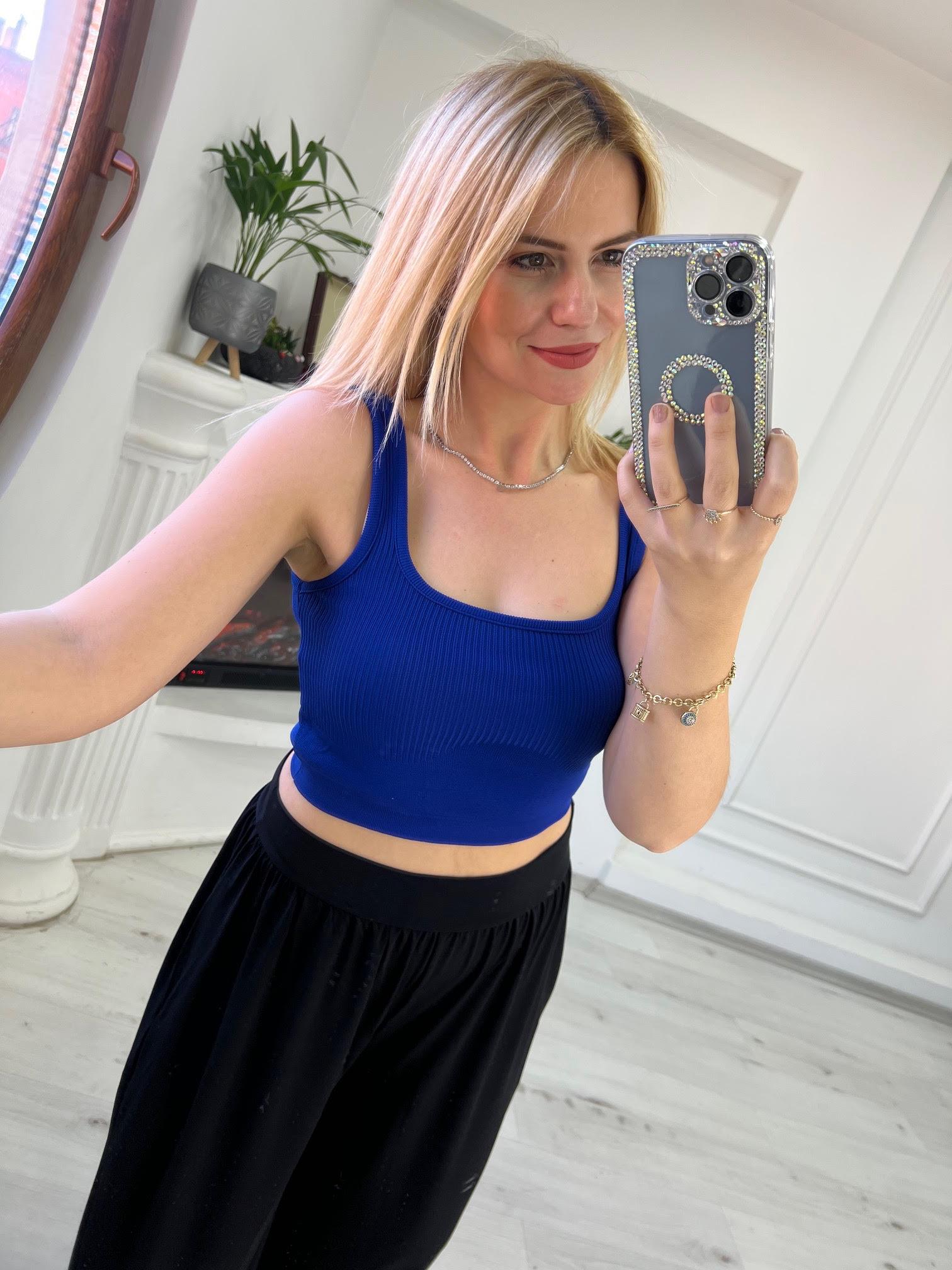Askılı Crop SAKS