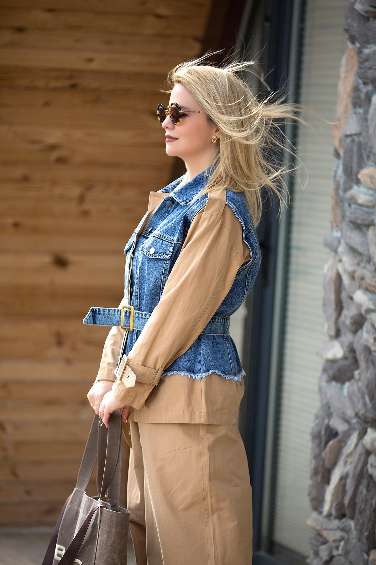 D89776 Jean Detay Ceket CAMEL