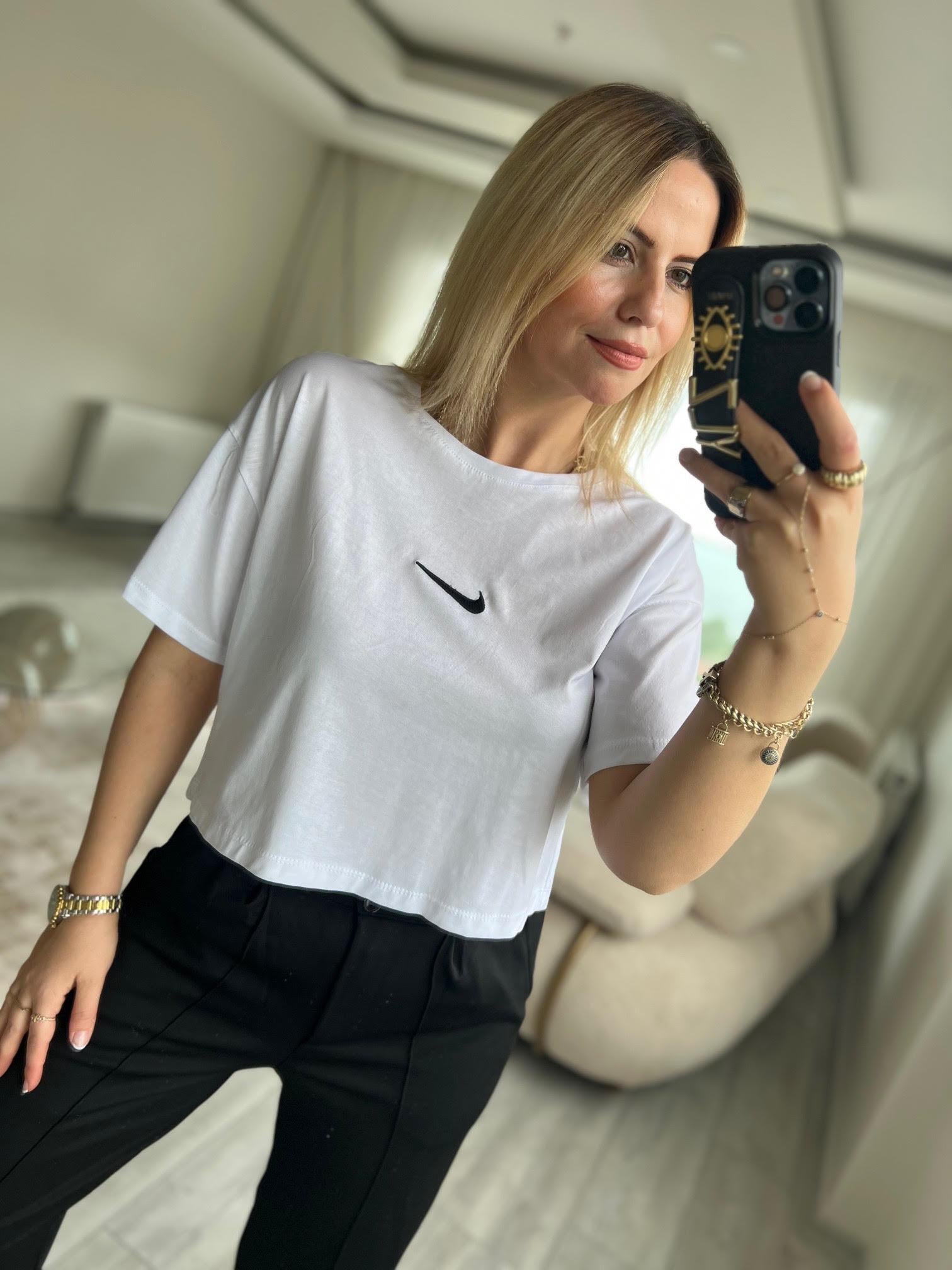 Kısa Tshirt BEYAZ
