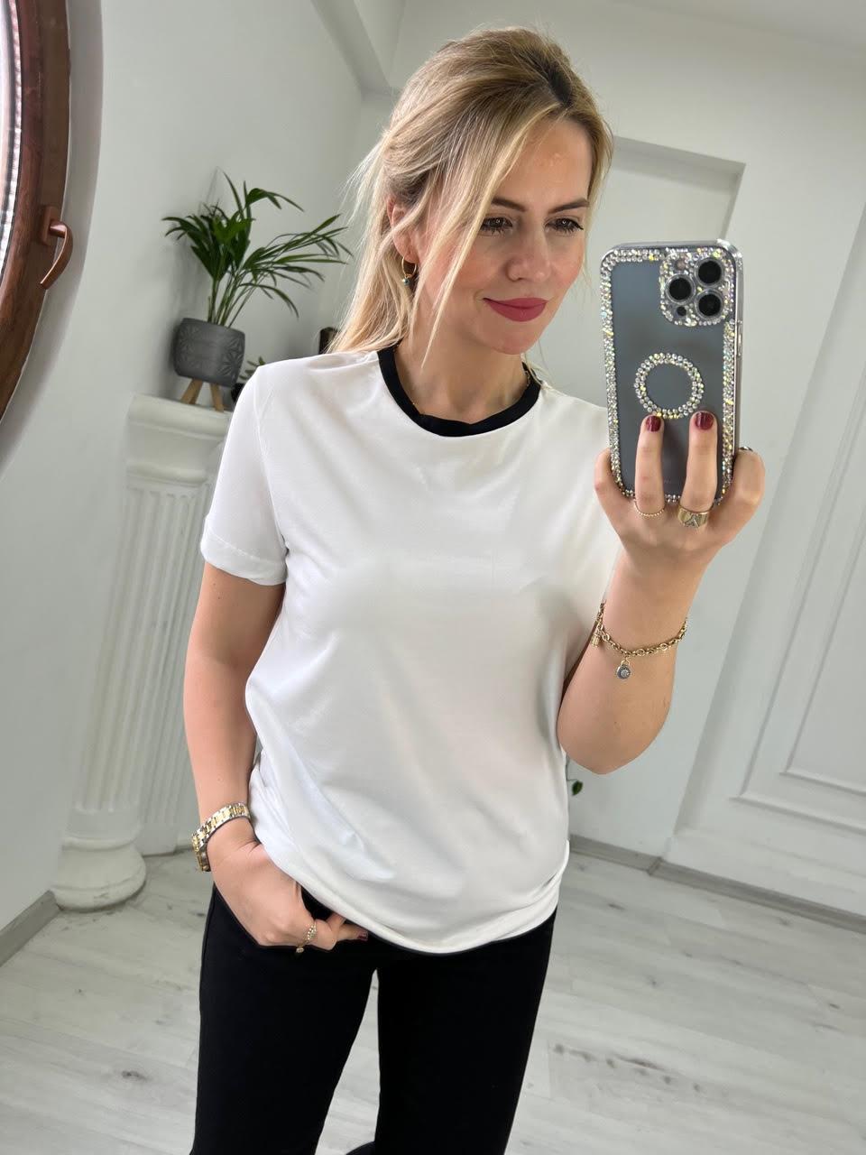 Mas Tshirt BEYAZ
