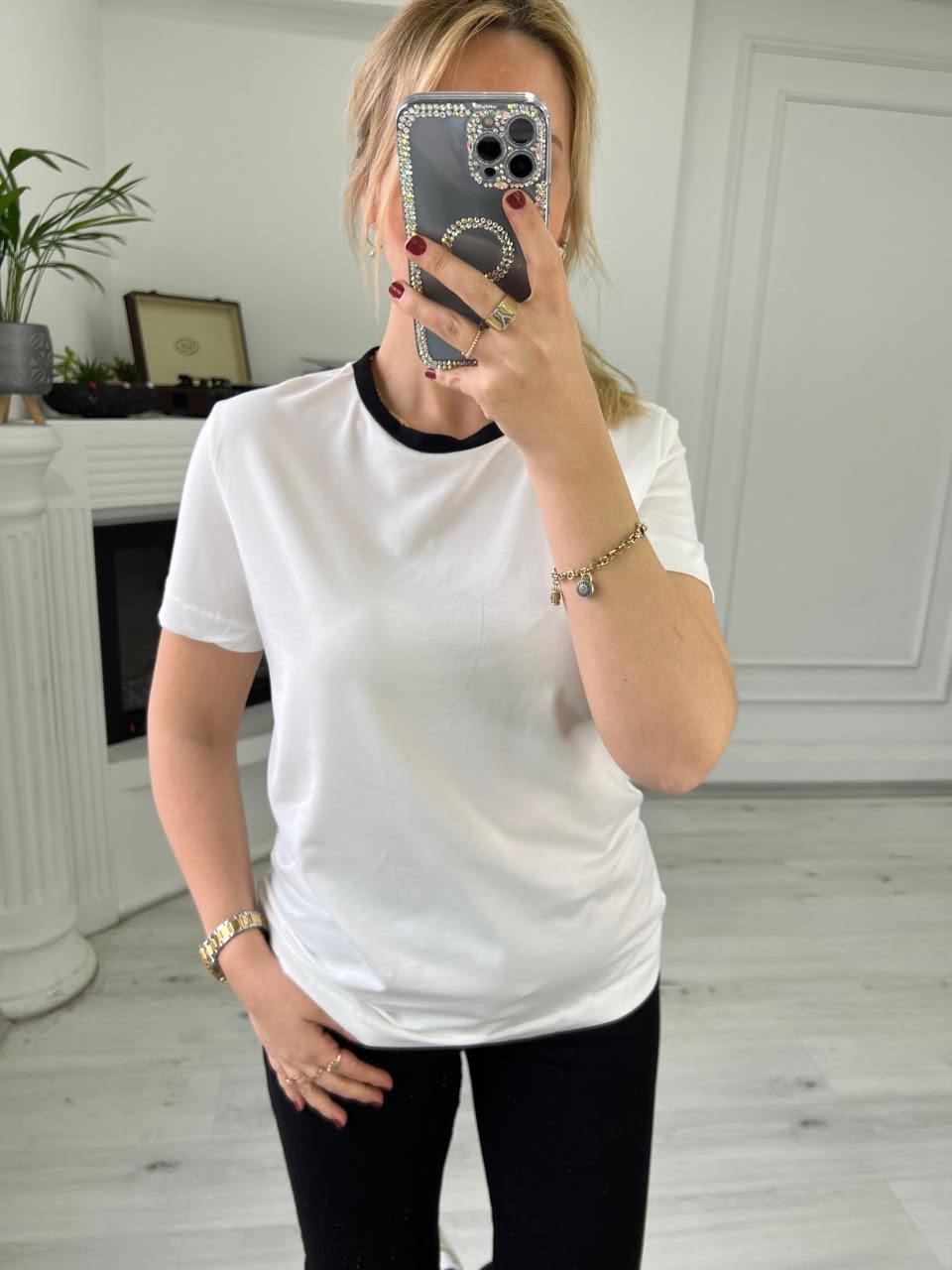 Mas Tshirt BEYAZ