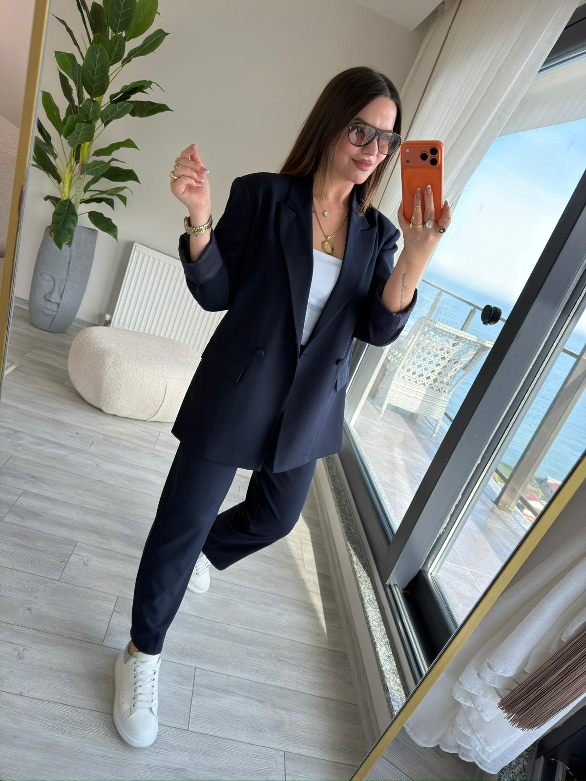 Pantalon Ceket Takım LACİVERT