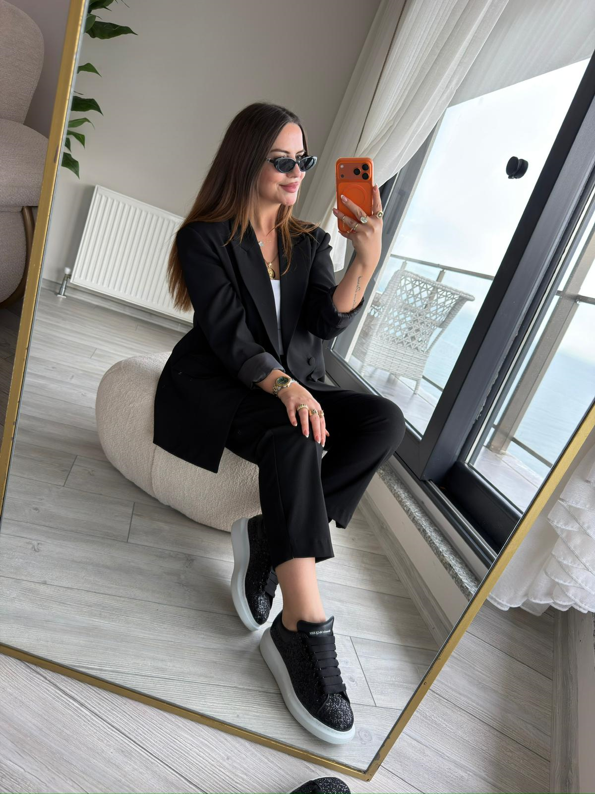 Pantalon Ceket Takım SİYAH
