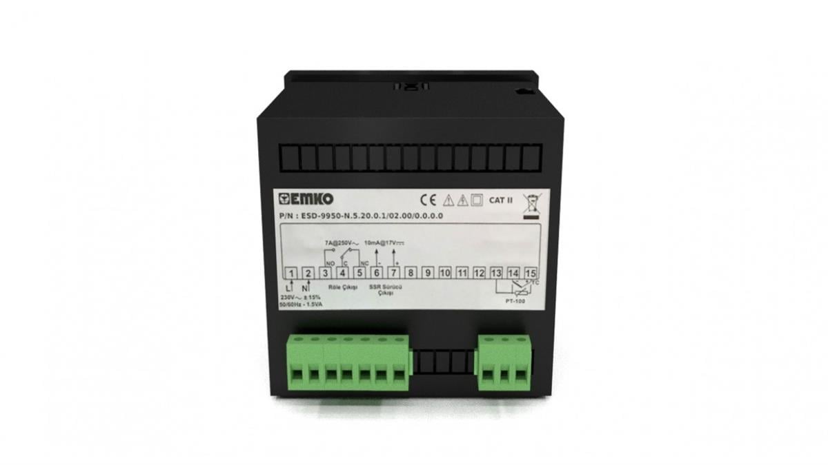 EMKO ESD-9950-N Dijital Göstergeli Analog Sıcaklık Kontrol Cihazı