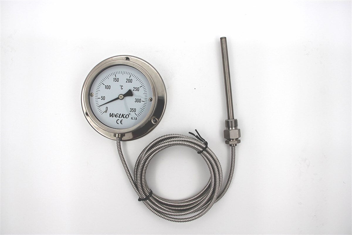 Q100 FLANŞLI TİP TERMOMETRE