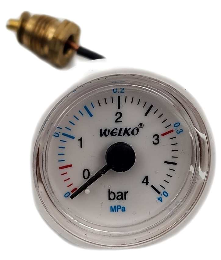WELKO SPİRALLİ MANOMETRE