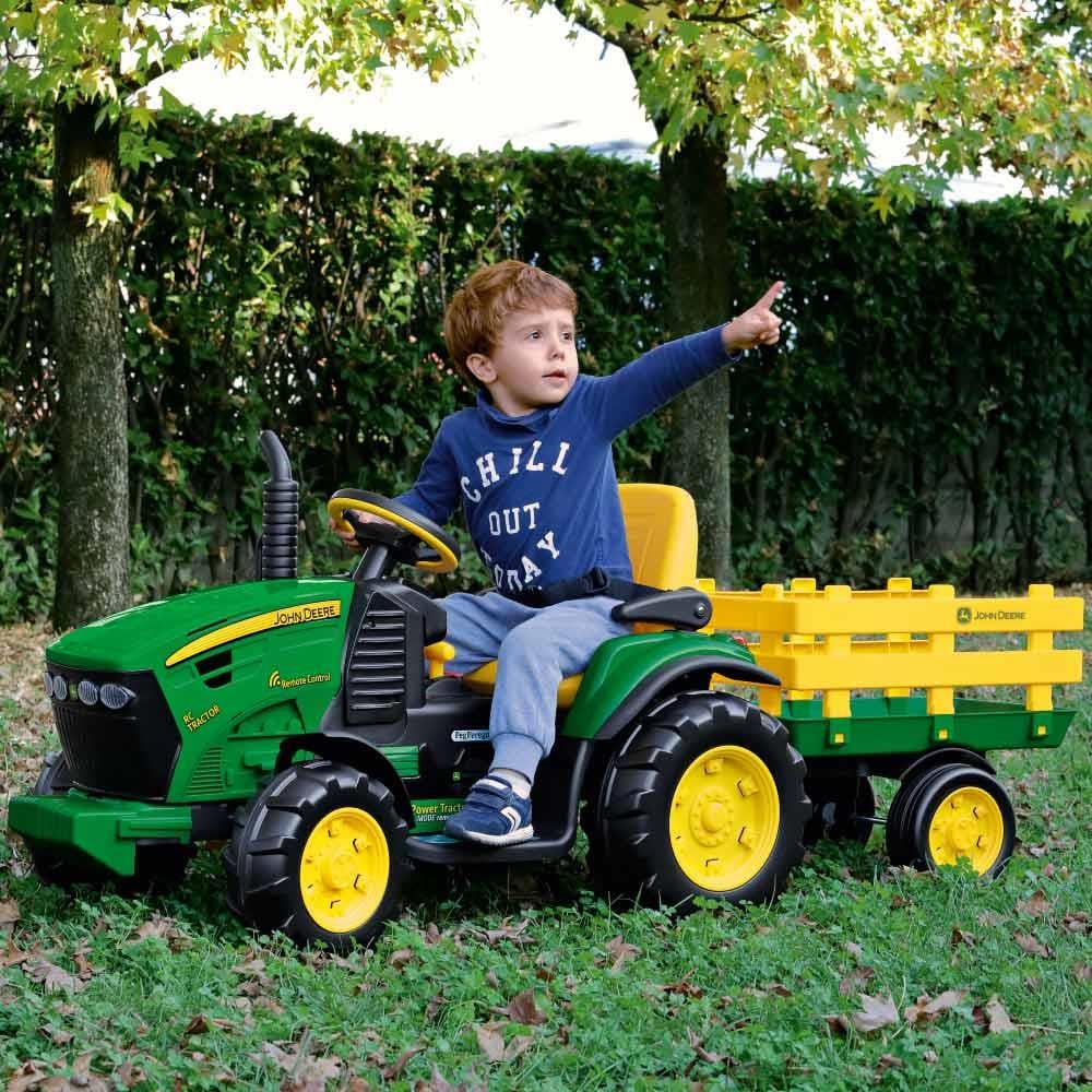 John Deere RC 12 Volt Akülü Traktör