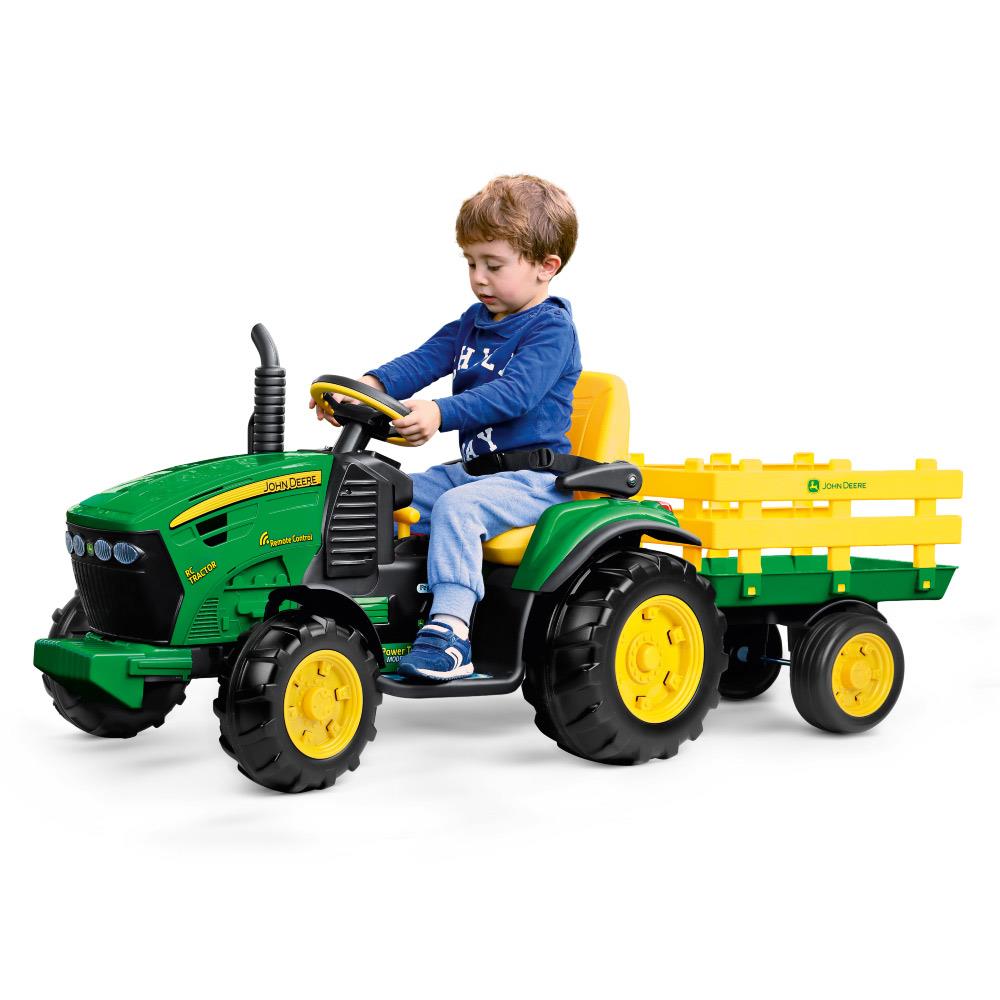 John Deere RC 12 Volt Akülü Traktör
