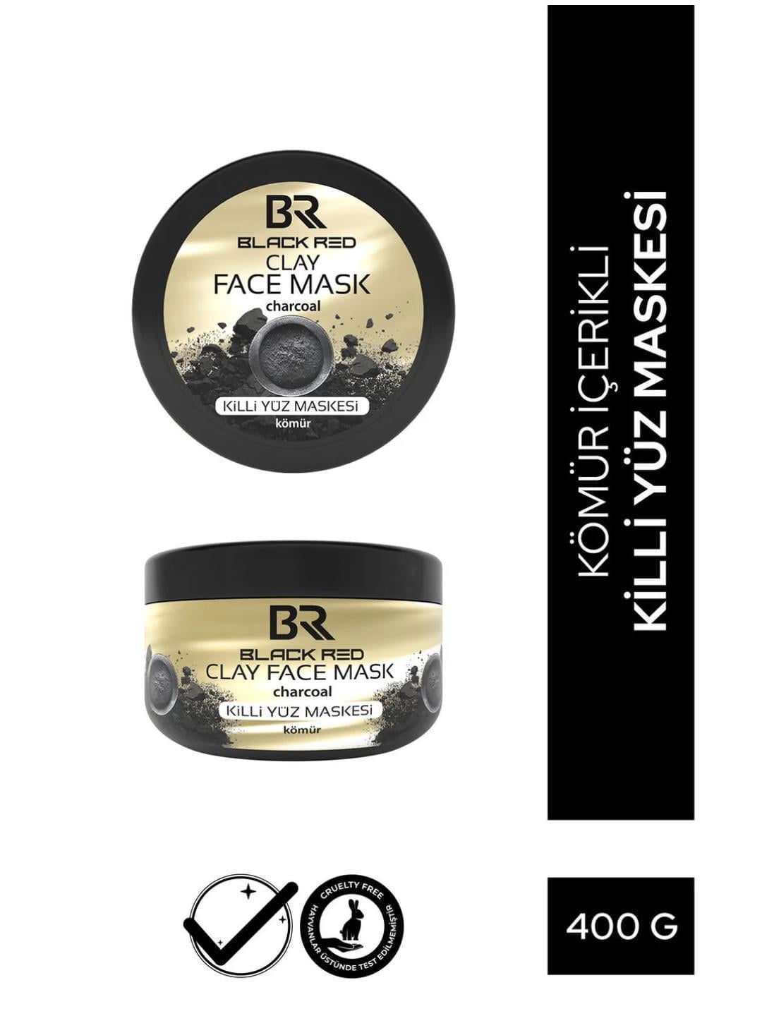 Black Red Kil Mask Kömür 400Gr