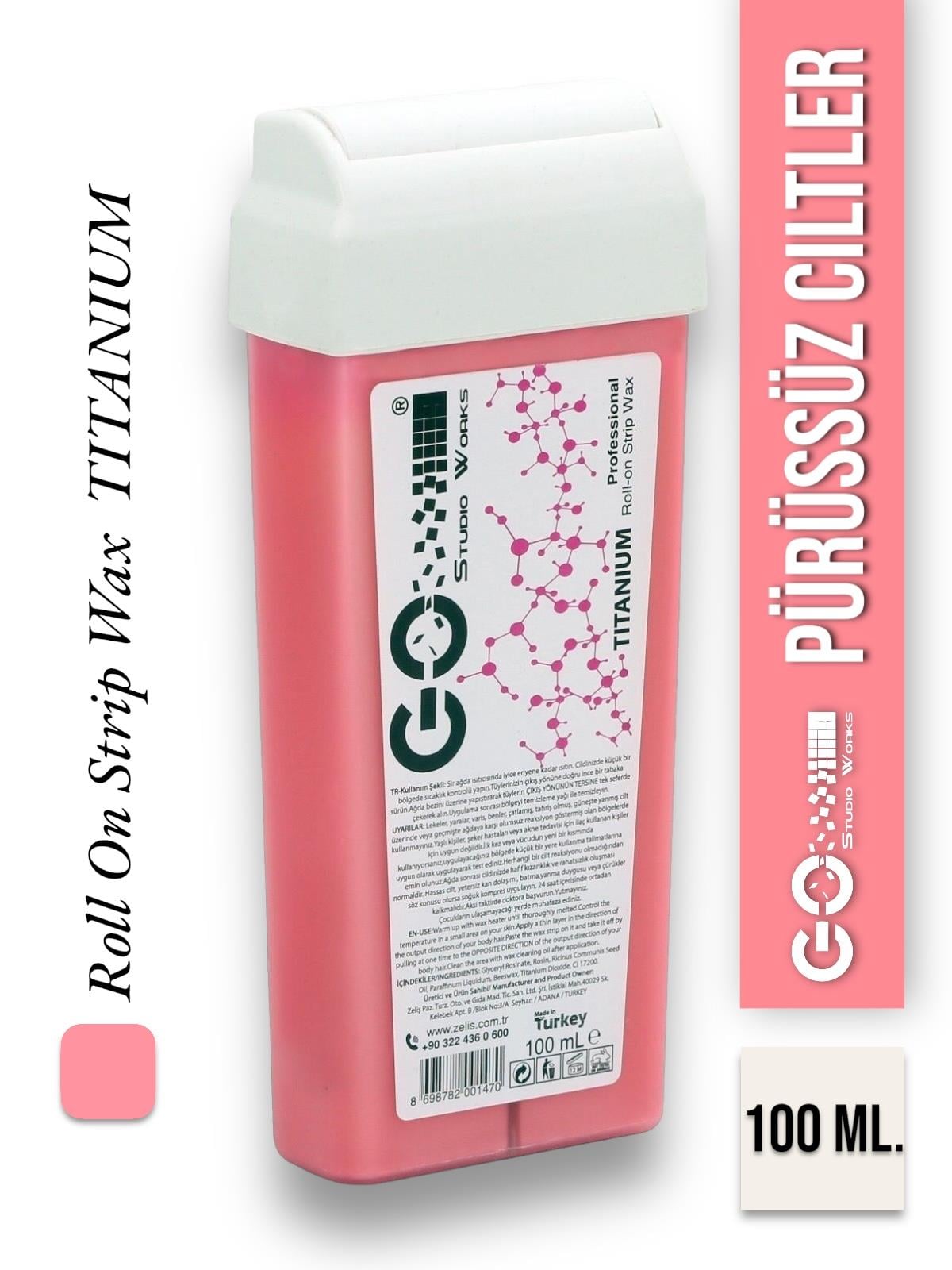 Go Titanium Kartuş Ağda 100 Ml