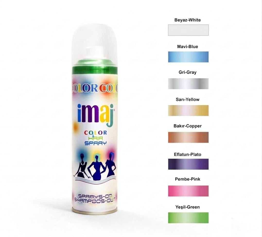 İMAJ 100 ML COLOR MECH SPREY YEŞİL