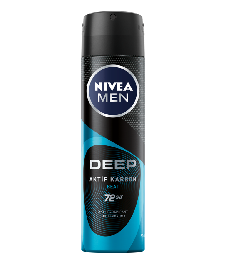 NIVEA MEN DEEP AKTİF KARBON BEAT DEODARANT 150 ML
