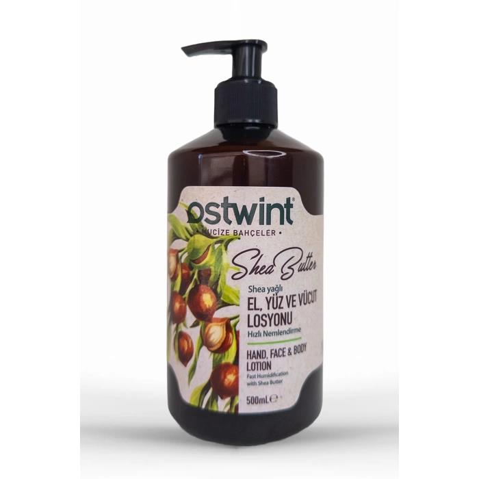 OSTWİNT EL,YÜZ,VÜCUT KREMİ 500 ML (SHEA BUTTER)