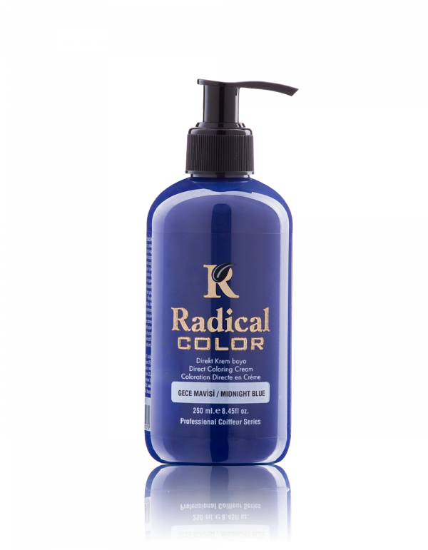 RADICAL COLOR SU BAZLI SAÇ BOYASI 250 ML GECE MAVİSİ