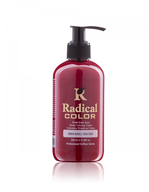 RADICAL COLOR SU BAZLI SAÇ BOYASI 250 ML BİBER KIZILI