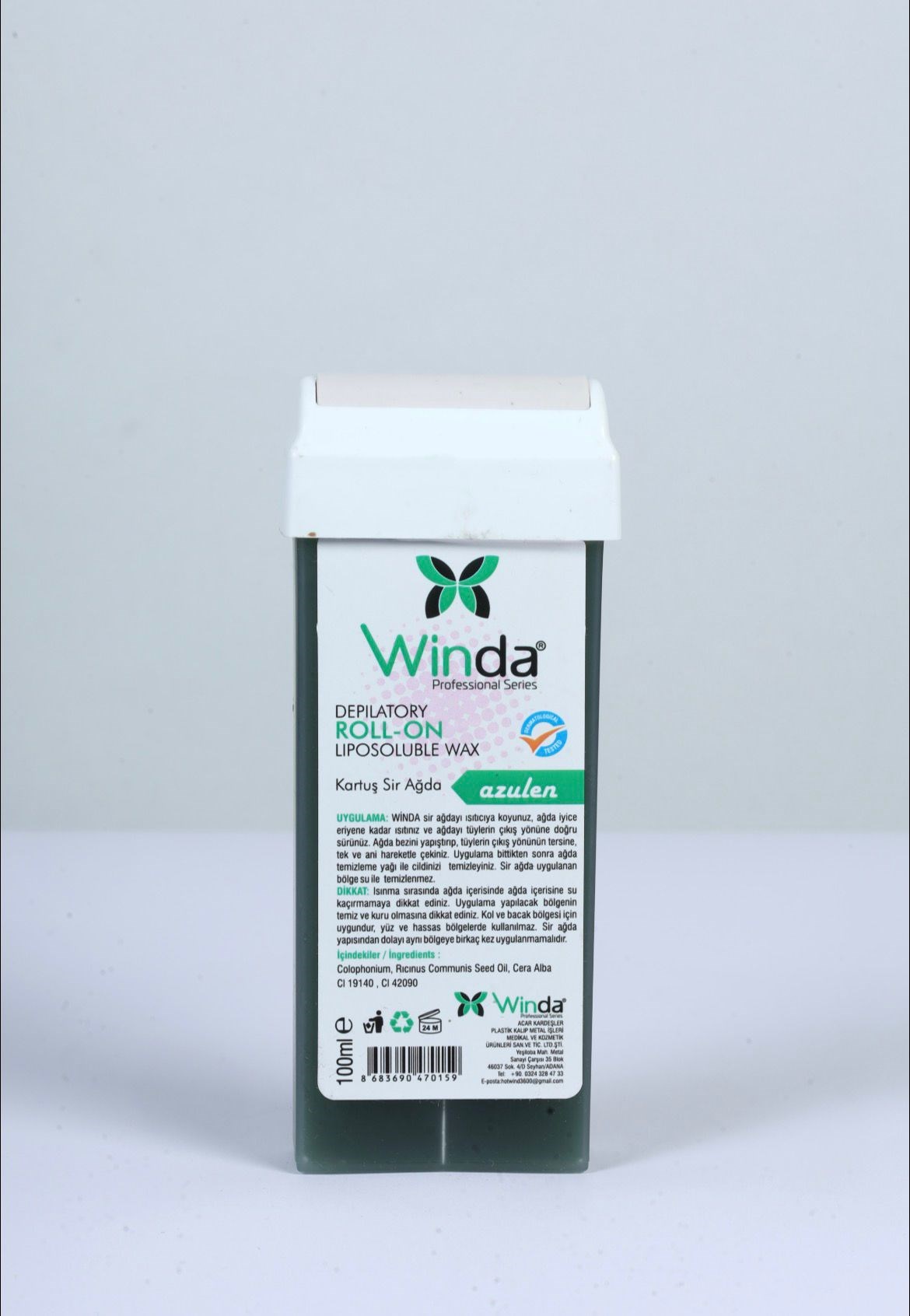 Winda Kartuş Ağda 100 ml Azulen 
