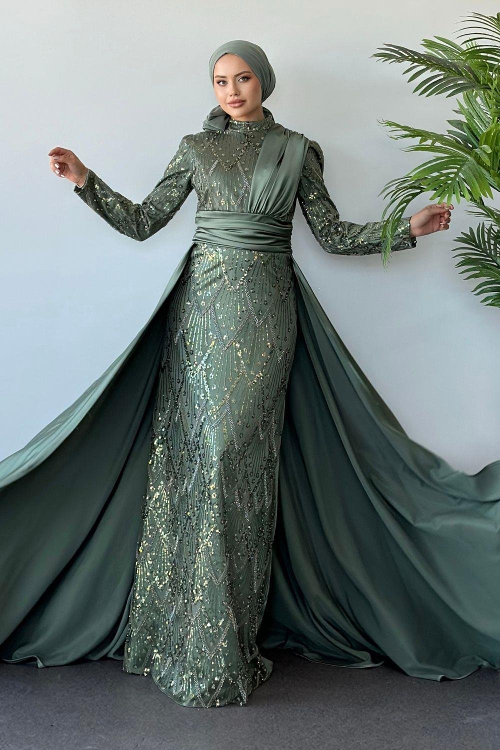 Güneş Abiye Haki 10003 