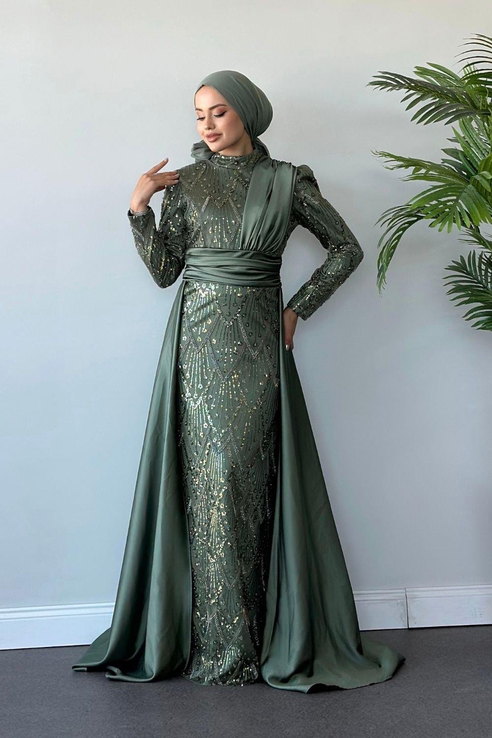 Güneş Abiye Haki 10003 