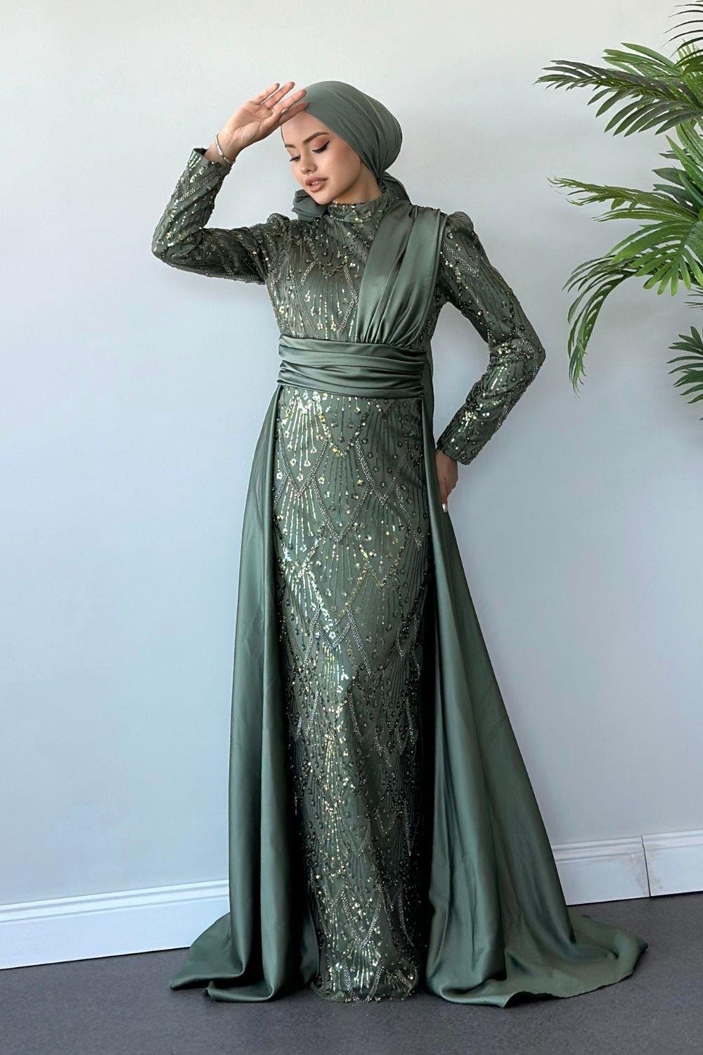 Güneş Abiye Haki 10003 