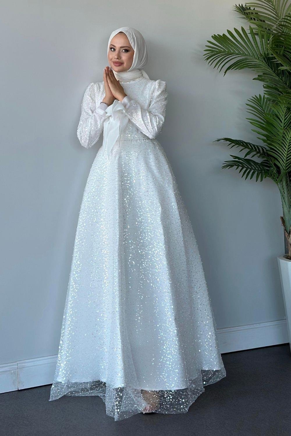 Pamir Abiye Beyaz 10007 