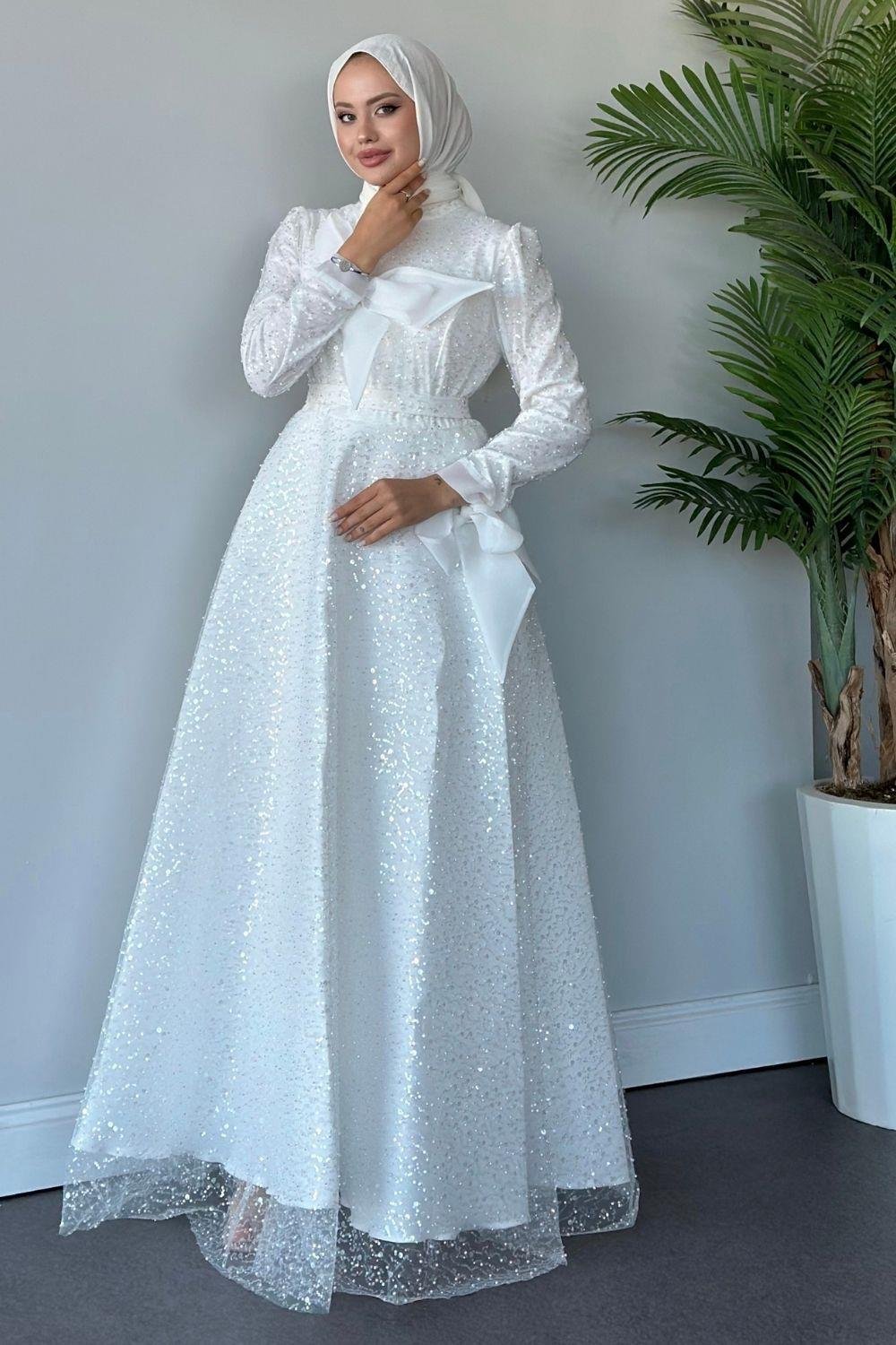 Pamir Abiye Beyaz 10007 