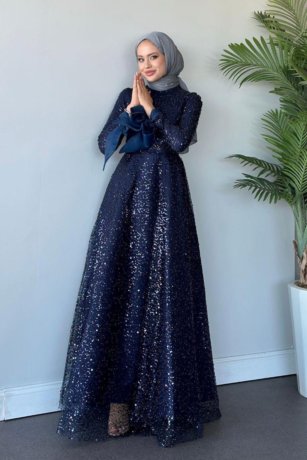 Pamir Abiye Lacivert 10007 