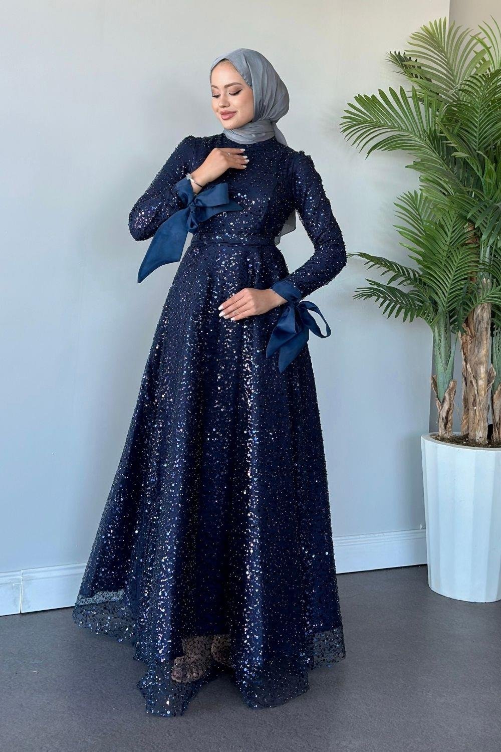 Pamir Abiye Lacivert 10007 