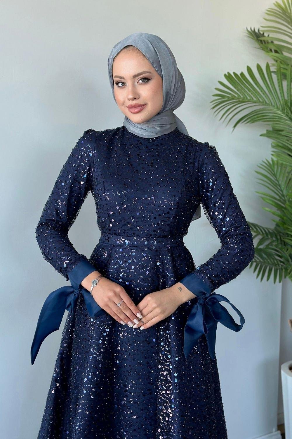 Pamir Abiye Lacivert 10007 