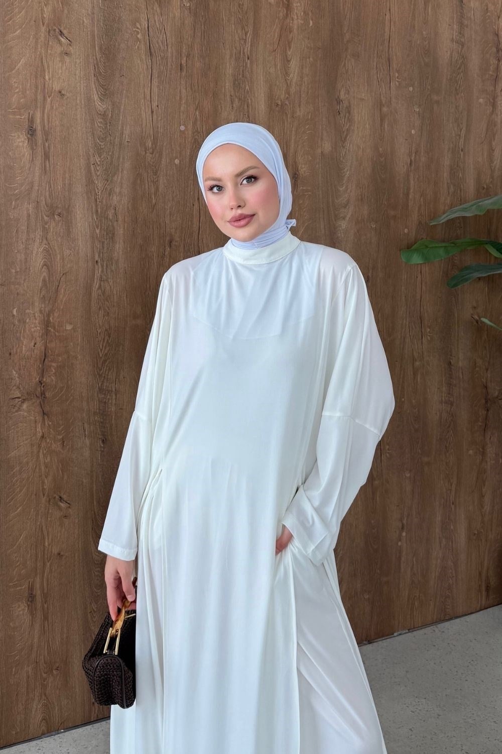 Çift Yırtmaçlı Takım Ekru 10077 