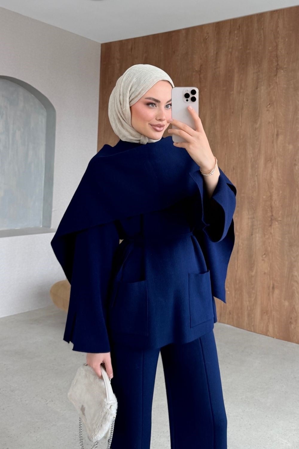 Lidya Cepli Takım Lacivert 10086 