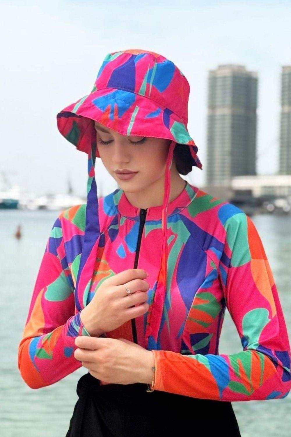 Bukcet Şapka Geometrik 10120 