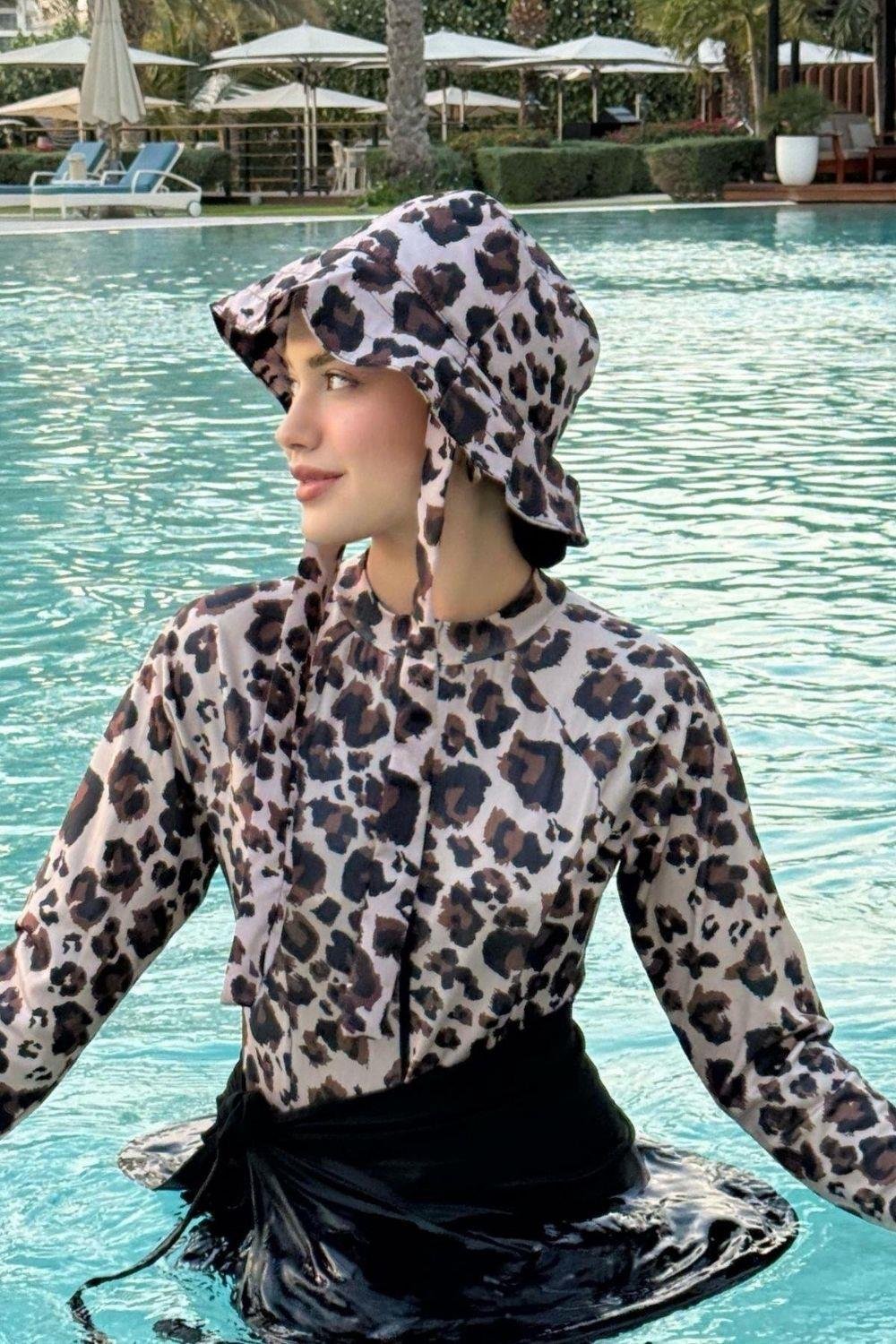 Bukcet Şapka Leopar 10120 