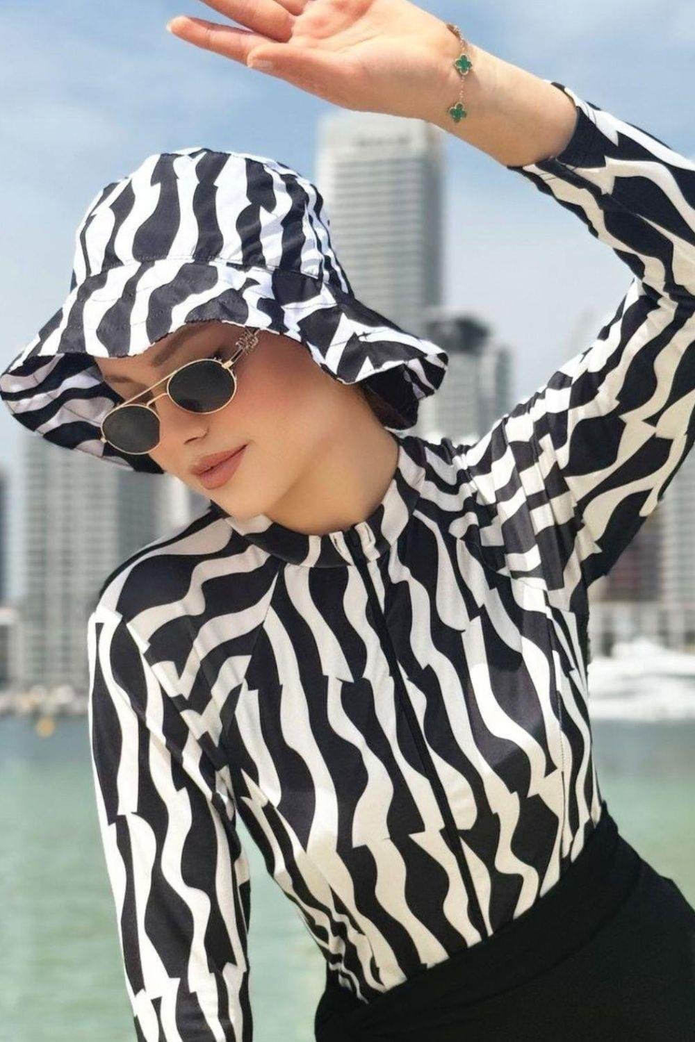 Bukcet Şapka Zebra 10120 