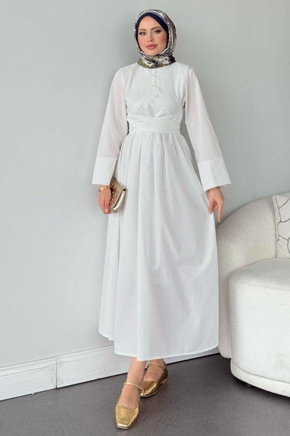 Pamela Elbise Beyaz 10132 