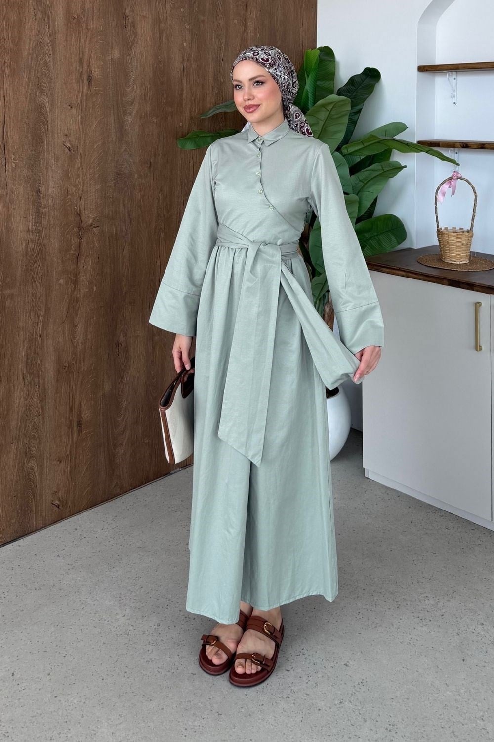 Pamela Elbise Mint 10132 