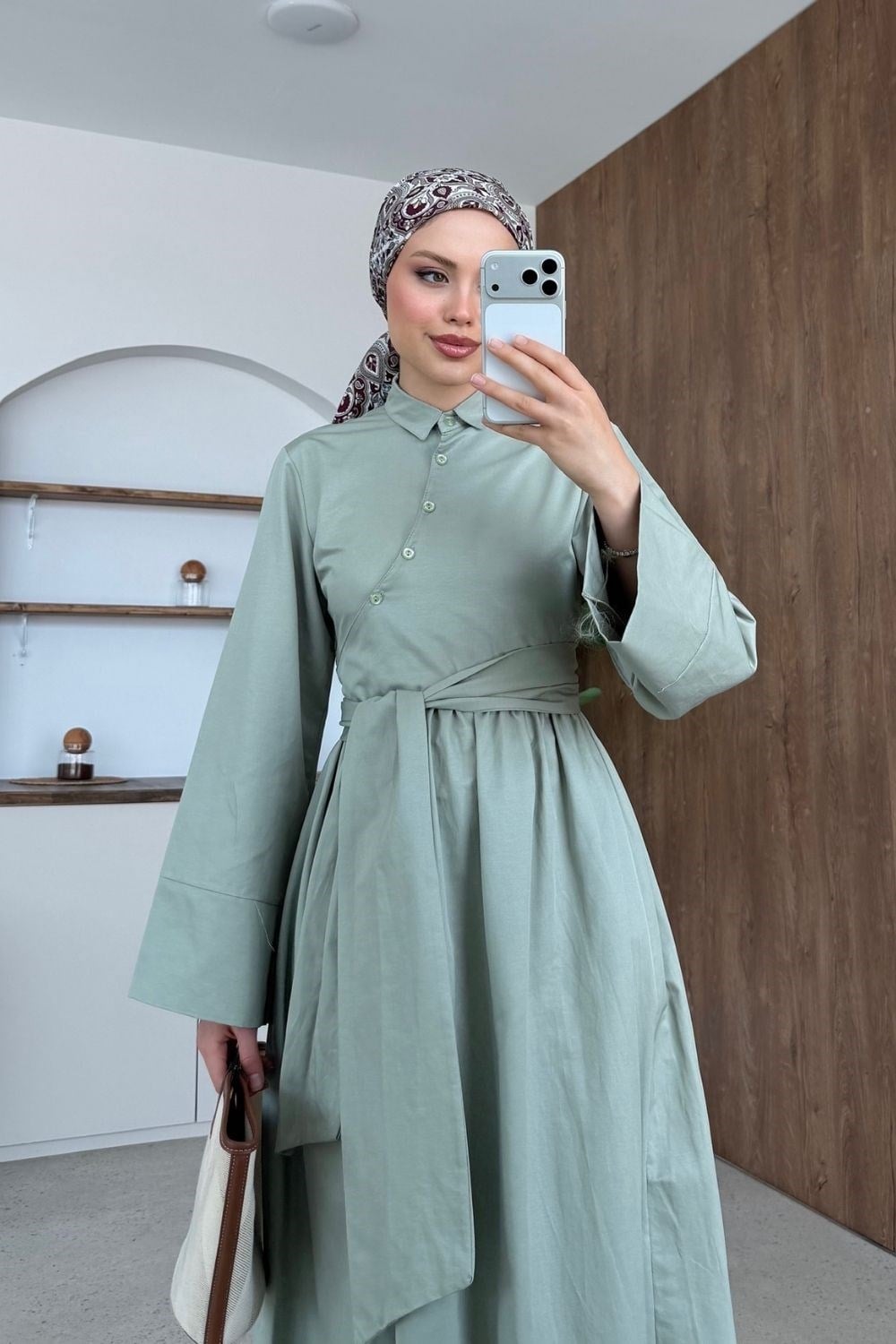 Pamela Elbise Mint 10132 