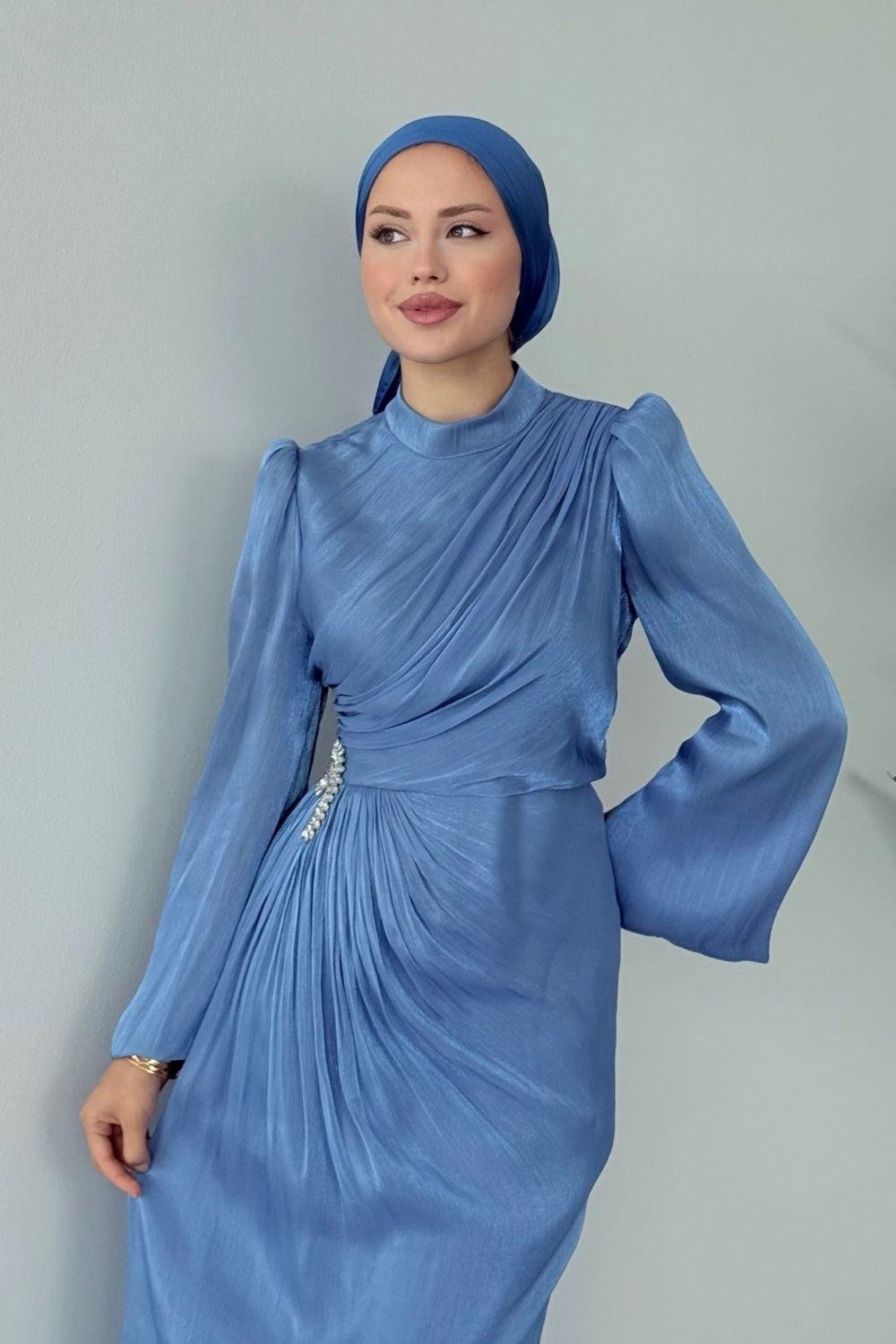 Sedef Abiye İndigo 1036 